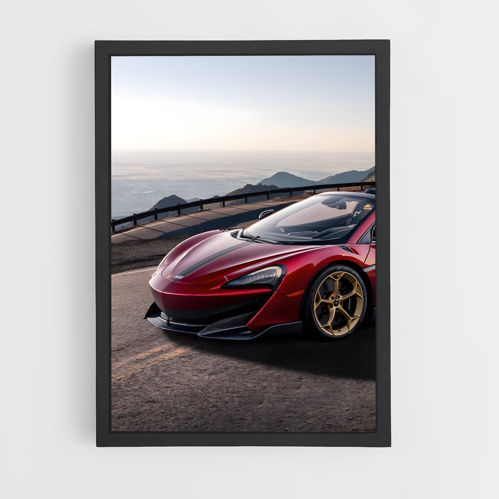 Poster Hyper McLaren 600LT (vue 2)